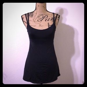 Capezio Black Dance Ballet Exercise Skirt Dress